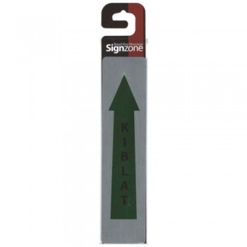 Signzone Peel & Stick Metallic Sticker - KIBLAT (R01-86)