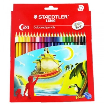 STAEDTLER Luna Permanent - coloured Pencils 24L(Item No: B05-54) A1R2B182