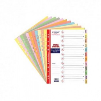 Finepap S1603 Month Index Divider 160gsm - January to December