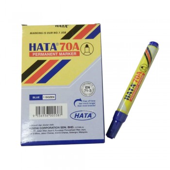 Hata 70A Permanent Marker - Blue