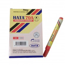 Hata 70A Permanent Marker - Red