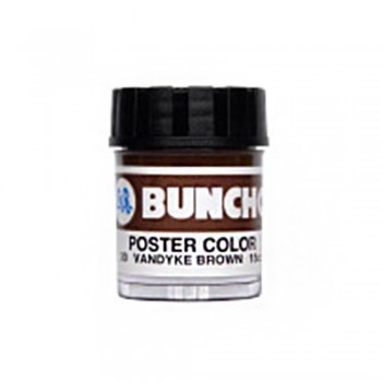 Buncho PC15CC Poster Color 30 Vandyke Brown - 6/box