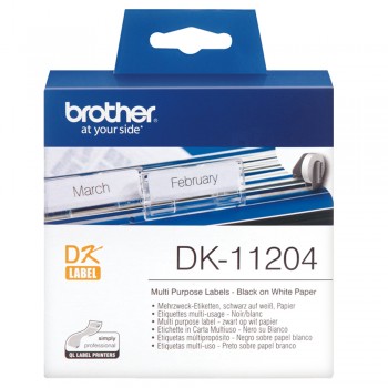 Brother DK11204 Multi Purpose Label - 17mm x 54mm