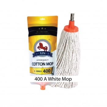 400A Cotton White Mop