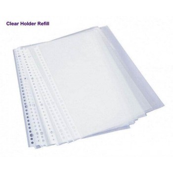 359A A4 Clear Holder Refill Pockets