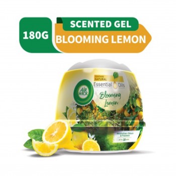 Air Wick Air Freshener Scented Gel Cone Blooming Lemon 180G