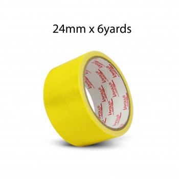 Apollo Premium Cloth Tape 24mm x 6yards Yellow