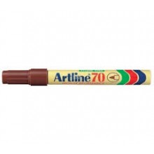 Artline EK-70 Refillable Permanent Marker 1.5mm - Brown