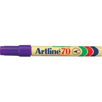 Artline 70 Permanent Marker EK-70 - Refillable 1.5mm Purple