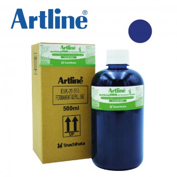 Artline ESK-20 Permanent Marker Refill Ink 500ml - Blue