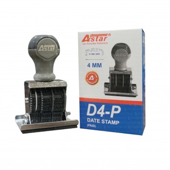 Astar D4-P Paid Date Stamp 4mm
