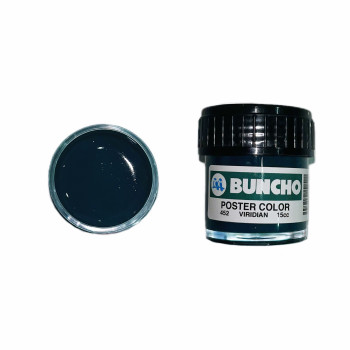 Buncho PC15CC Poster Color 452 Viridian (1pcs)