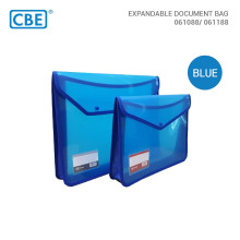 CBE 061088 Document Bag 365x260x60mm - Blue