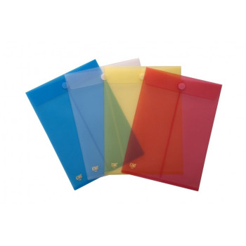 CBE 128A A4 Document Holder Horizontal Velcro Button