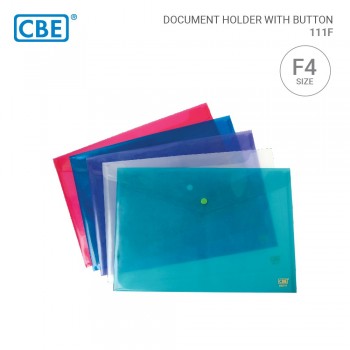 CBE 111F F4 Document Holder Horizontal Button - Blue