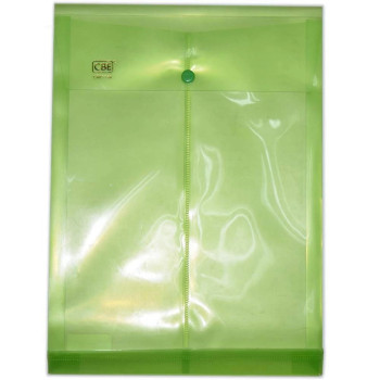 CBE 114A A4 Document Holder Potrait Button - Green