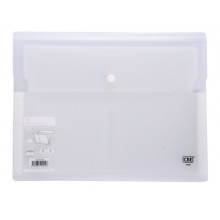 CBE 4405 A4 8 Pockets Expanding File Horizontal Button - White