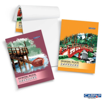 Campap CA3620 Drawing Block A4size 135gsm 18s‘