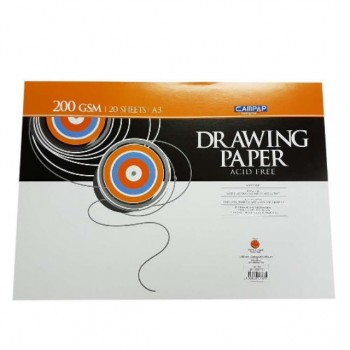 Campap Drawing Art Block A3 size 20s 200gsm (CA3767)