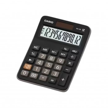 Casio MX12B 12-Digit Calculator - Black