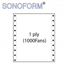 Computer Form 9.5in x 11in - 1ply (1000fans)