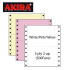 Computer Form 9.5in x 11in - 3ply 2up (500fans) - White/Pink/Yellow