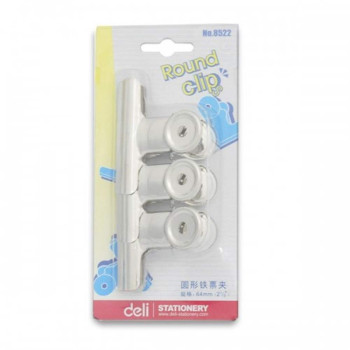 Deli Spring Clip 64mm (8522) - 6pcs/pkt