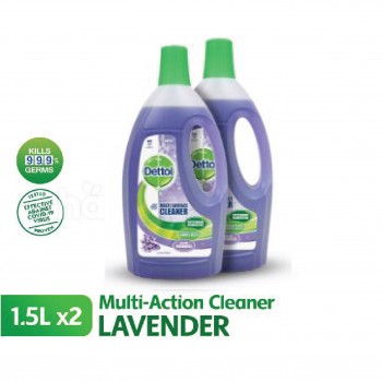 Dettol Multi Surface Cleaner Lavender Value Pack (2x1.5L)