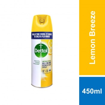 Dettol Disinfectant Spray 450ML Lemon Breeze