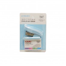 Dingli DL0582 Mini Stapler Set - Blue