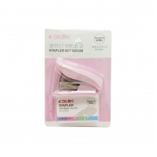 Dingli DL0582 Mini Stapler Set - Pink