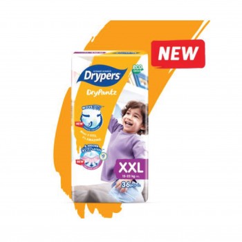 Drypers Drypantz XXL size 15-25kg (36pcs )