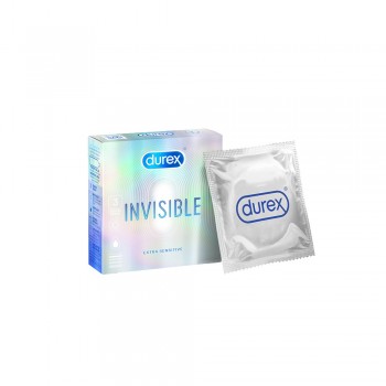 Durex 3's Condom - Invisible Extra Sensitive
