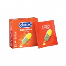 Durex 3's Condom - Sensation