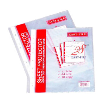 East-File 305CT A4 PP Sheet Protector (10pcs/pkt)