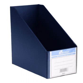 EAST FILE PVC MAGAZINE BOX 412 6" Blue