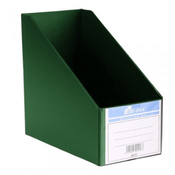 EAST FILE PVC MAGAZINE BOX 412 6" Green