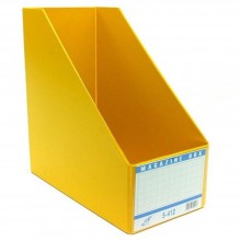 EAST FILE PVC MAGAZINE BOX 412 6" Yellow
