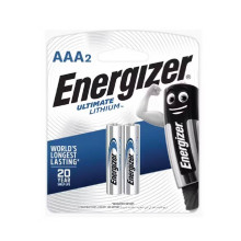Energizer L92BP2 Ultimate Lithium AAA Battery (2pcs/pkt)