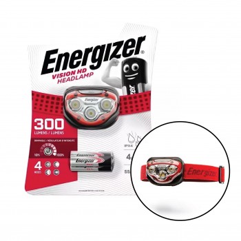 Energizer 300L 4 Modes Led Vision HD Headlamp (HDB323)