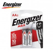 Energizer MAX AA Alkaline Batteries - 2pcs pack