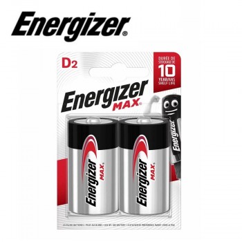 Energizer MAX D Alkaline Batteries 