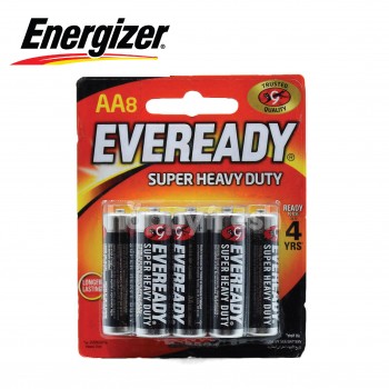 Eveready Super Heavy Duty Battery AA - 8pcs