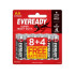 Eveready 1212BP8+4M Super Heavy Duty AA Battery (8+4pcs/card)