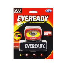 Eveready HDLLP Lampu Depan Boleh Dicas Semula / Rechargeable Headlamp 200Lumens