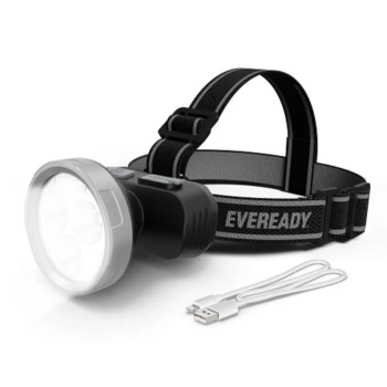 Eveready VPHDL4 Lampu Depan Boleh Dicas Semula / Rechargeable Headlamp 120Lumens