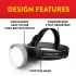 Eveready VPHDL4 Lampu Depan Boleh Dicas Semula / Rechargeable Headlamp 120Lumens