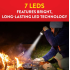 Eveready VPHHL4 Lampu Suluh Boleh Dicas Semula / Rechargeable Flashlight 150 Lumens