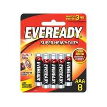 Eveready Super Heavy Duty Battery AAA - 8pcs