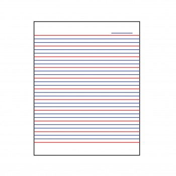 Exercise Book Red Blue 4 Line 80pages (10books/pack)